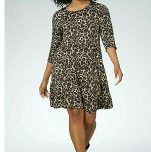 Ellos Animal Print Dress
